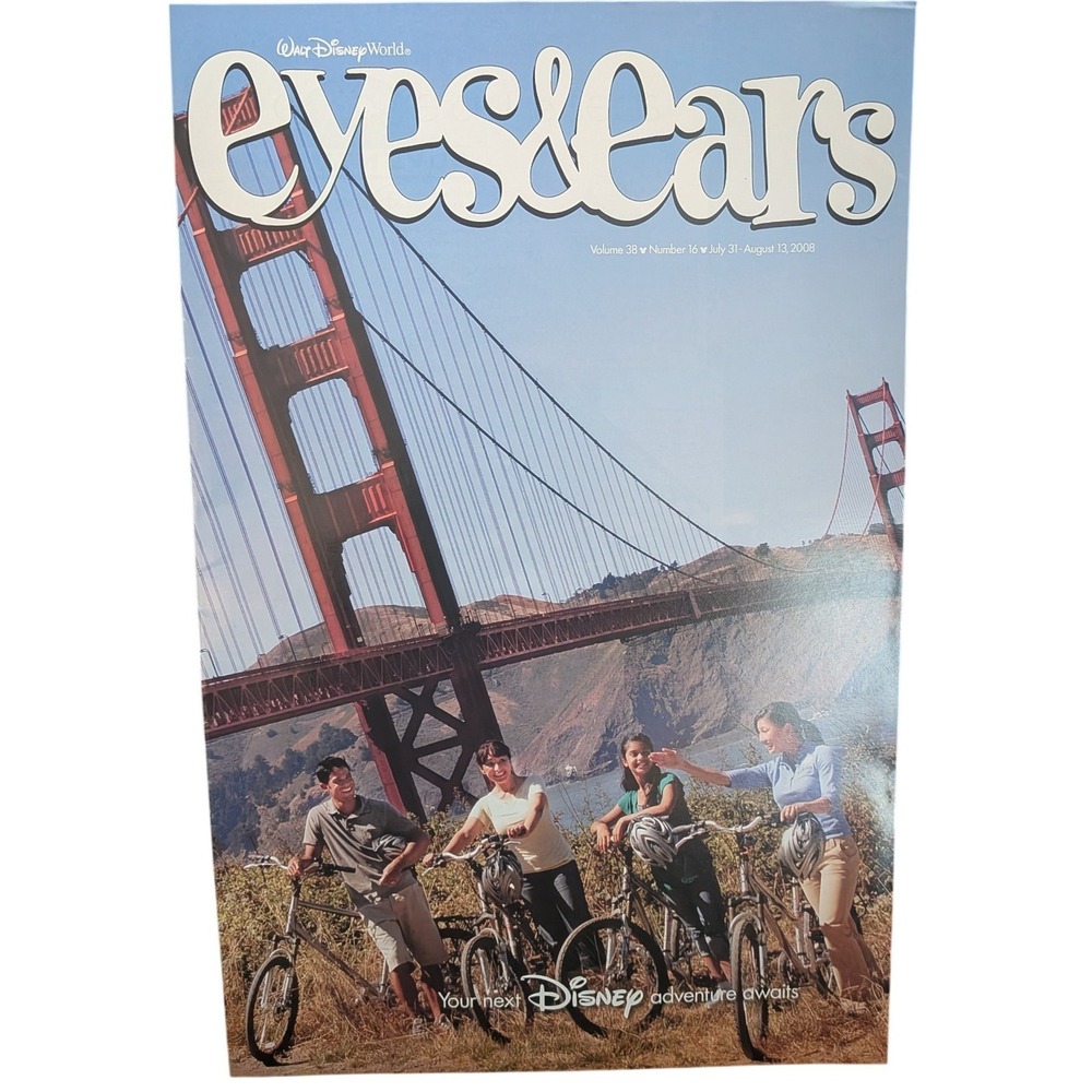 Walt Disney World Eyes & Ears Magazine Vol 38 No 16 July 2008 Cast Member News